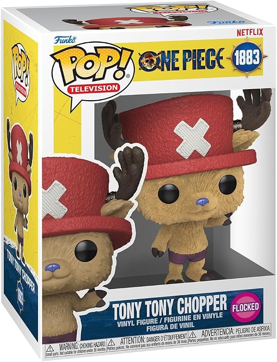 Funko POP! TV: One Piece - Tony Tony Chopper - Flocked