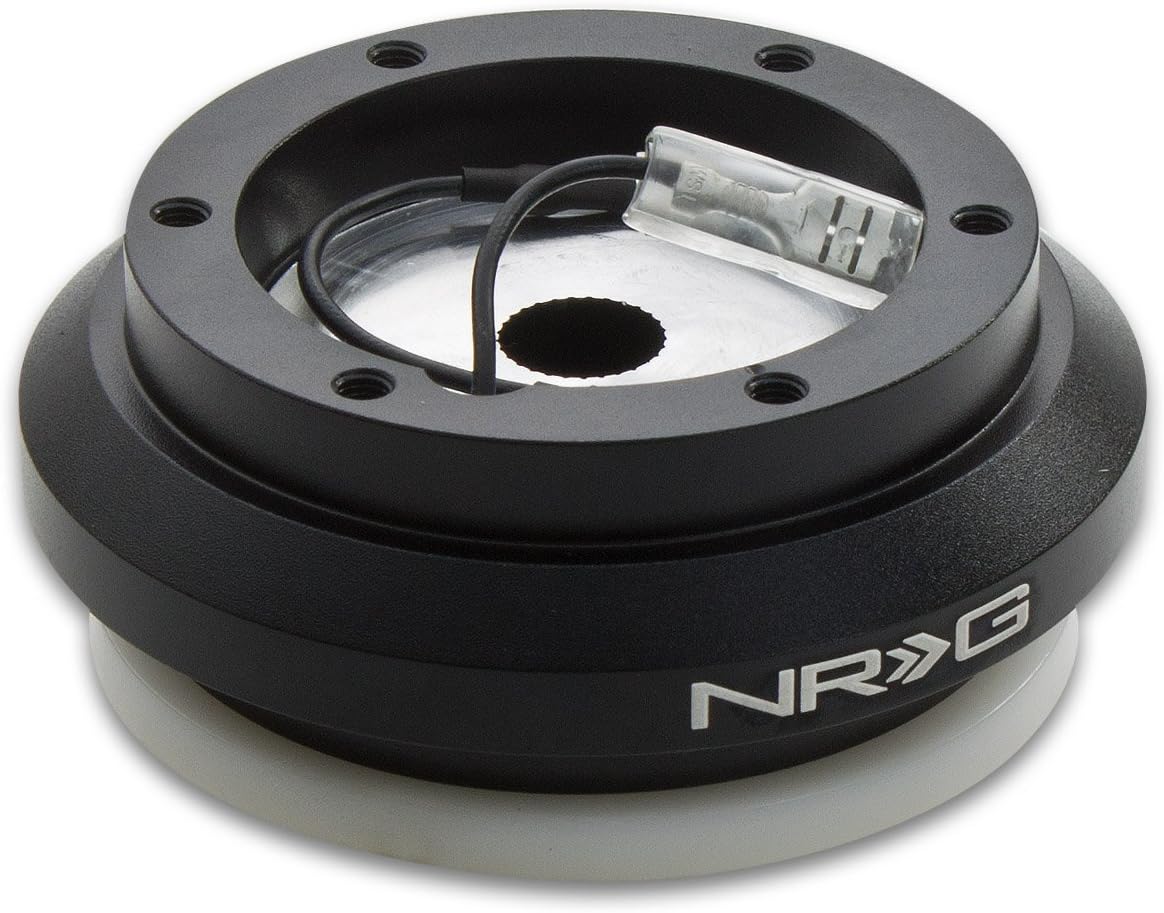 NRG SRK-110H Black Steering Wheel Short Hub Adapater For Honda Accord, Civic, Del Sol, Prelude, Acura Integra