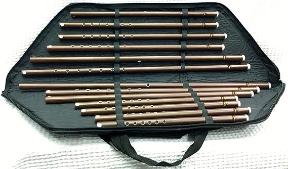 Turkish Woodwind Plastic Kaval Set 13 Pcs Flute