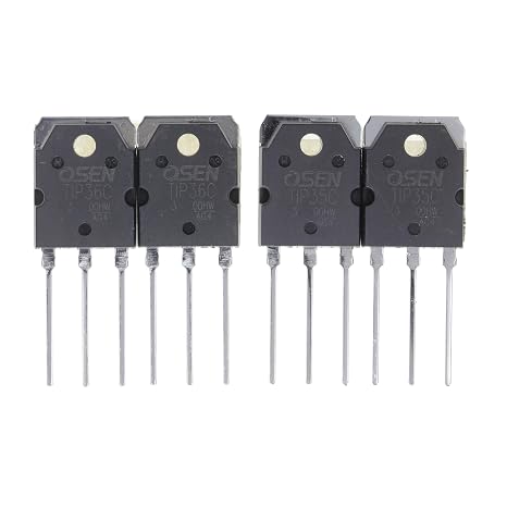 2 Pair TIP35C + TIP36C NPN PNP Silicon Power Transistor TO-3PN 120V 11A 125W hFE:80-160