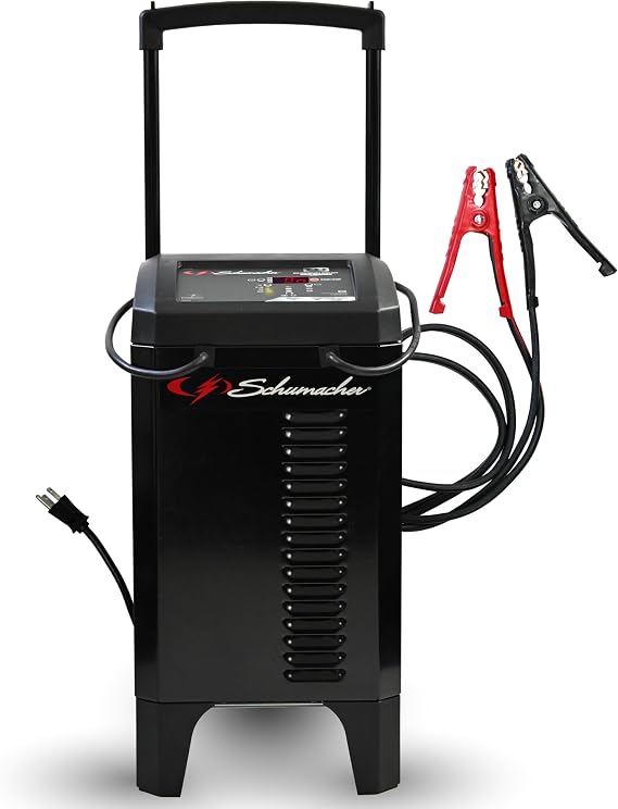 Schumacher Electric Wheeled 6A Car Battery Charger & Maintainer SC1325