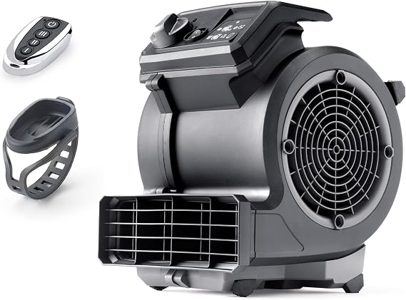 Vacmaster Cardio54 Fitness Fan with Remote Control & Mounting Adaptor