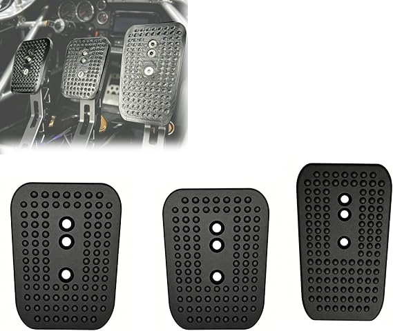 Pedal Face Compatible with Moza CRP Pedals, Replacement Pads for Racing Simulator Pedal Set