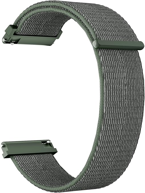 22mm Smart Watch Strap Precision Nylon Material, Quick Release/Installation Design, Breathable & Skin Friendly, Solid Color/ Patchwork Color Clash Design, Office/Outdoor/Training/Fitness/Daily Wear
