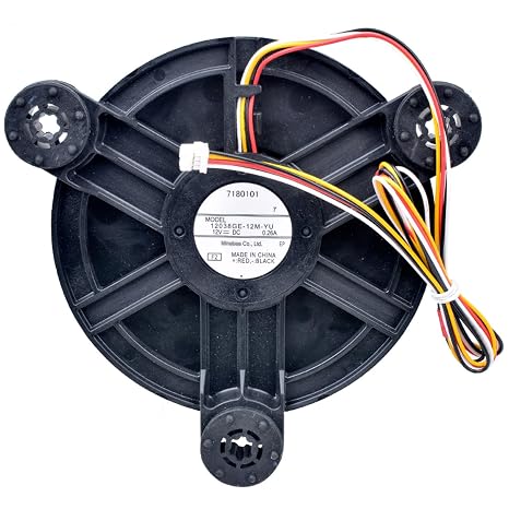 for Haier Refrigerator Fan Motor Cooling Fan BCD-273WDG 12038GE-12M-YU 12V 0.26A Refrigeration Freezer Fan Good Working