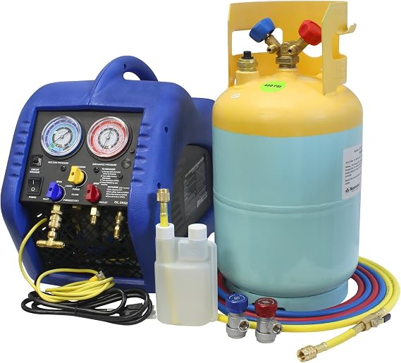 Mastercool 69110 R134a/R12/R22/R410A Refrigerant Recovery System