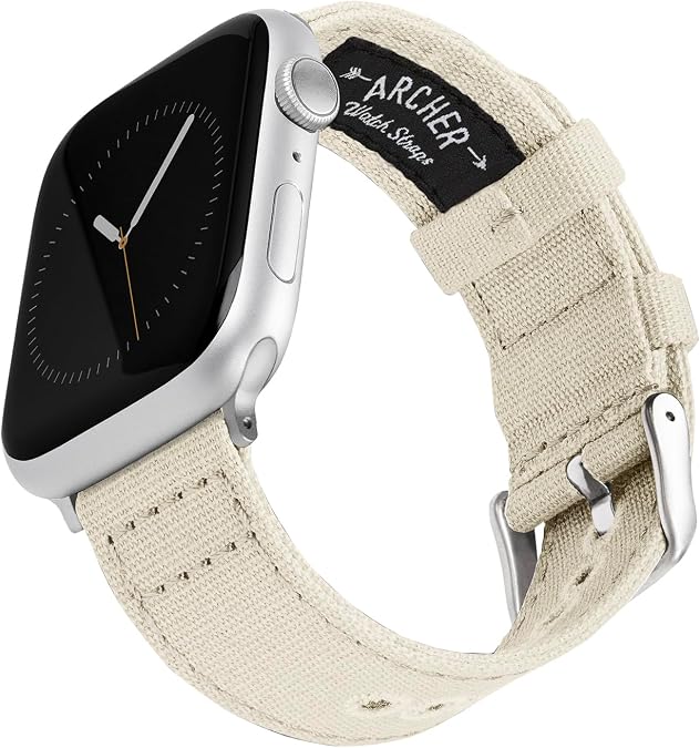 Archer Watch Straps - Canvas Straps for Apple Watch