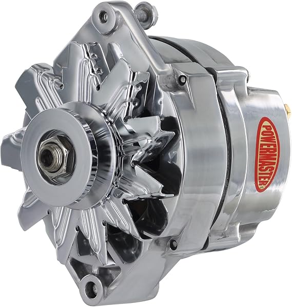 Powermaster - Alt GM 10DN Polish 100A 1V Pulley Ext Regulated