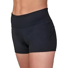 Silky Dance Dance Shorts for Women's and Girls, Squat Proof Shorts, Training Sports Running Gym Yoga Shorts, High Waisted Workout Cycling Shorts