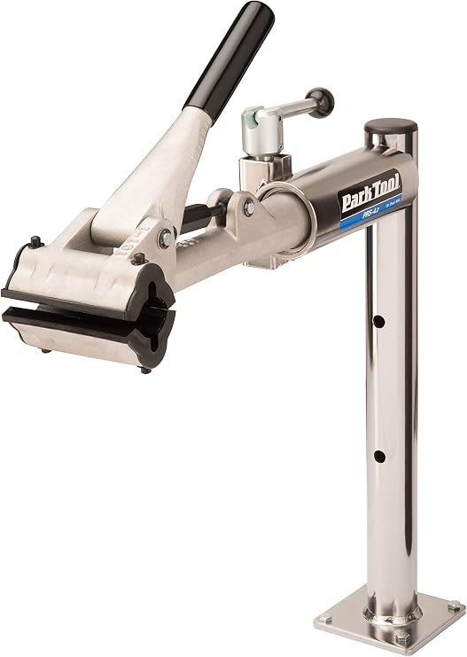 Park Tool PRS-4.2-1 Bench Mount Bicycle Repair Stand with Adjustable Linkage Clamp | bike-workstands
