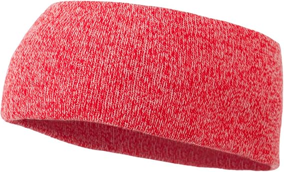 Stretch Marled Thick Headband - Red