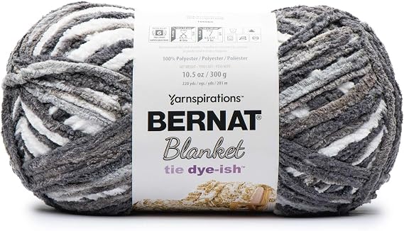 Bernat Blanket Tie Dye-Ish Yarn-Moonlight