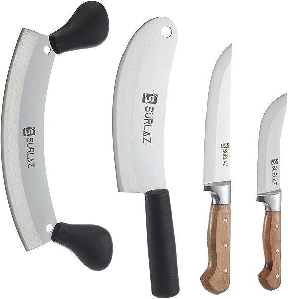 SürLaz SürLaz Armor Knife Set 4 Piece Kitchen Knife