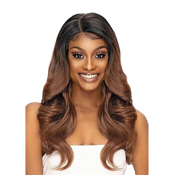 Janet Collection Melt 13x6 Frontal Part Lace Wig - POLINA (OET1B/30)