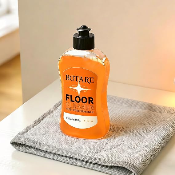 Household Multi-Surface Enzyme Floor Cleaner, Acid-Free Concentrated Mopping Solution for Wood, Hardwood, Laminate, Tile, Marble& Porcelain, Liquid, 17.6 Fl Oz (1 Bottle)