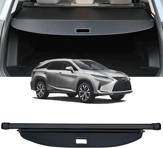 Cargo Cover Fit for Lexus RX RX350 RX450h 2016-2022 Retractable Rear Trunk Cover Trunk Security Cover Shielding Shade Accessories For RX RX350 RX450h Cargo Cover (not for RX350 L or RX450h L)