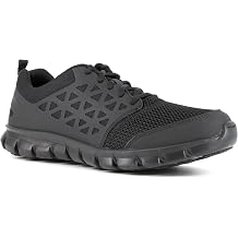 Reebok Men's Sublite Cushion Work Alloy Toe Black 9.5 W