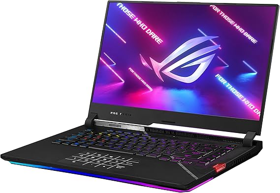 ASUS ROG Strix Scar 15 Gaming Laptop, 15.6a 240Hz IPS QHD Display, NVIDIA GeForce RTX 3070 Ti, Intel Core i9 12900H, 16GB DDR5, 1TB SSD, Per-Key RGB Keyboard, Windows 11 Home, G533ZW-AS94Q,Black
