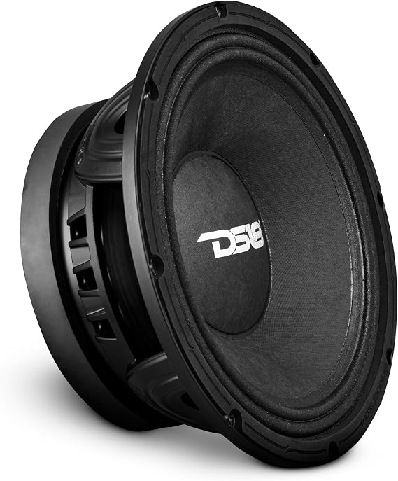 DS18 10XL1000MB PRO XL 10" Mid-Bass Loudspeaker 500 Watts RMS, 1000 Watts Max Power, 99.5dB, High-Performance Speaker, Premium Quality Audio Great for Pro Car Audio (4-Ohm)