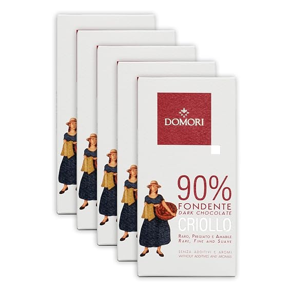 Domori - Criollo Blend Chocolate Bundles (90%, 5 Pack)