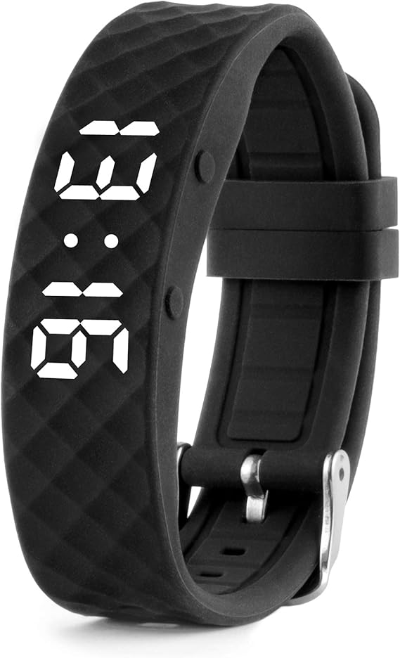 Vibration alarm reminder clock (instructions in German) - up to 10 personal alarms or pill reminders per day