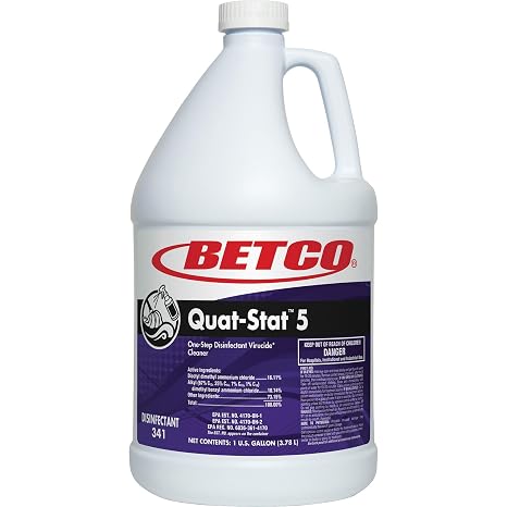 Betco, BET3410400, Quat-Stat 5 Disinfectant Gallon, 1 Each, Purple