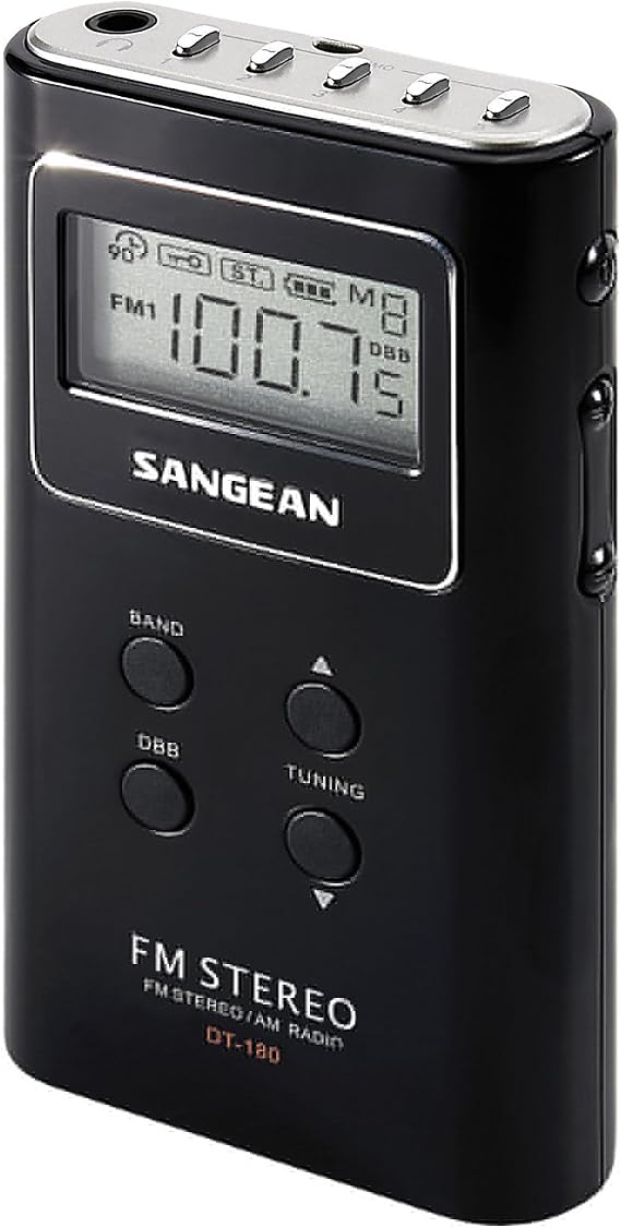 Sangean DT-180 AM / FM Pocket Radio