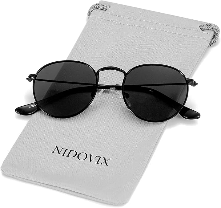 Kids Polarized Sunglasses Classic Metal Frame for Baby Boys Girls Age 0-18, Three Sizes, 100% UV Protection