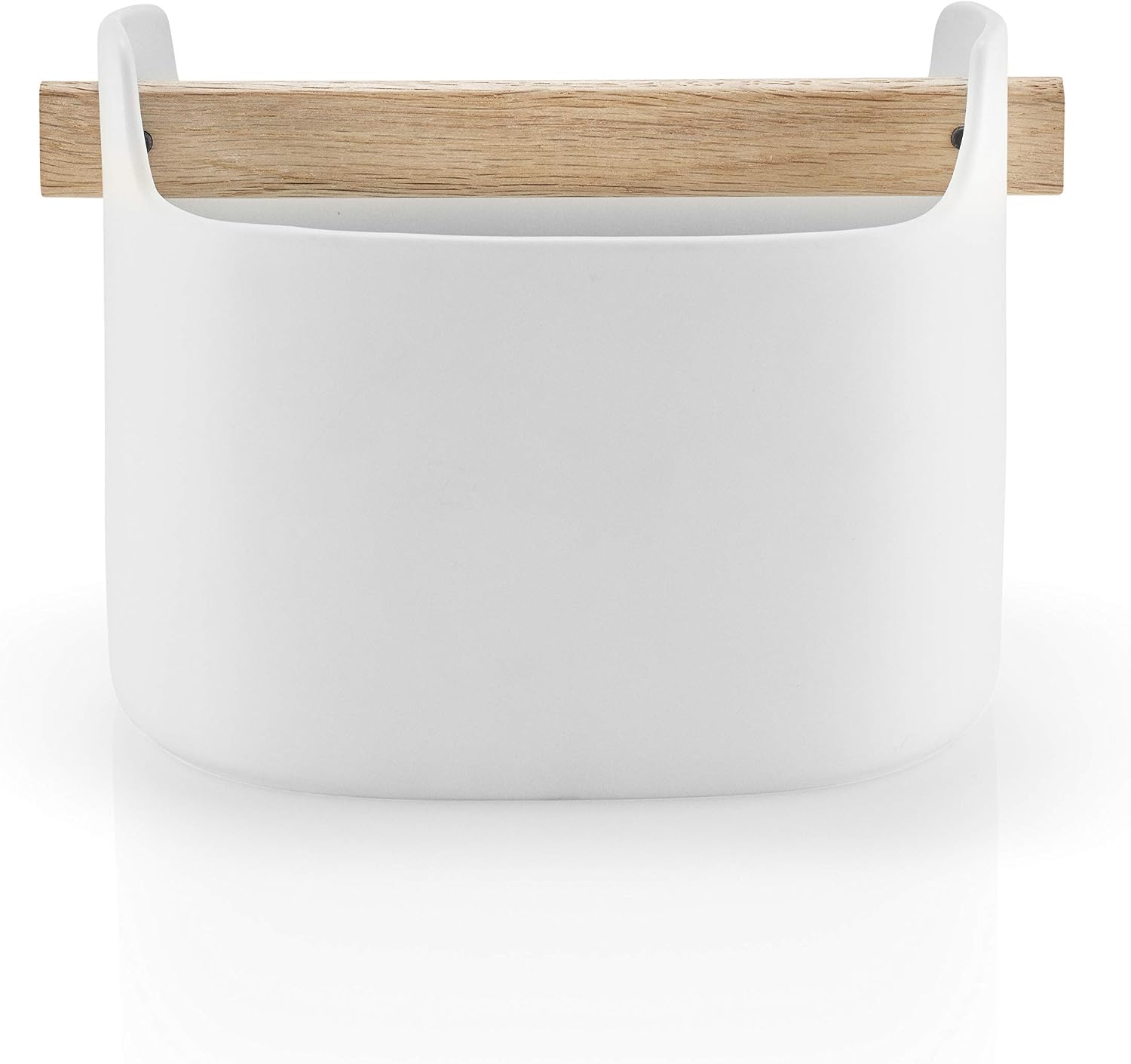 Eva Solo Toolbox Low | Practical Storage Container 6 inch | Kitchen Organizer | White
