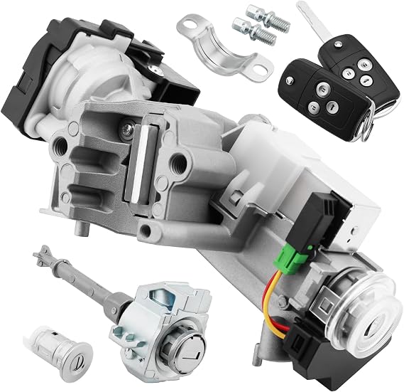 Ignition Switch Lock Cylinder w/Key, Fit for 2012 2013 2014 Honda Civic
