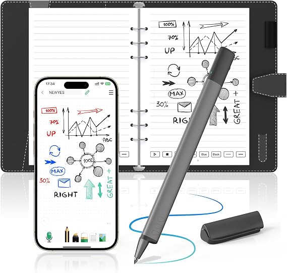 NEWYES SyncPen 4 Set Smart Pen Digital Notebook (with Notebook)