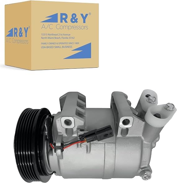 Ryc Acコンプレッサーとa/cクラッチ Ih490-01 日産ローグ2.5l 2008、2009、2010、2011、2012、2013に適合