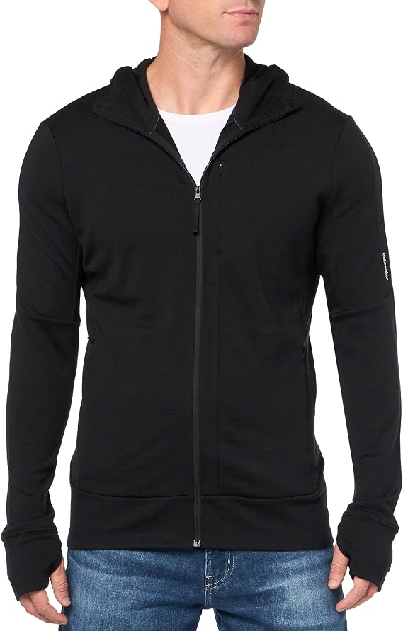 Icebreaker Merino Men's Merino 260 Quantum IV Ls Zip Hoodie