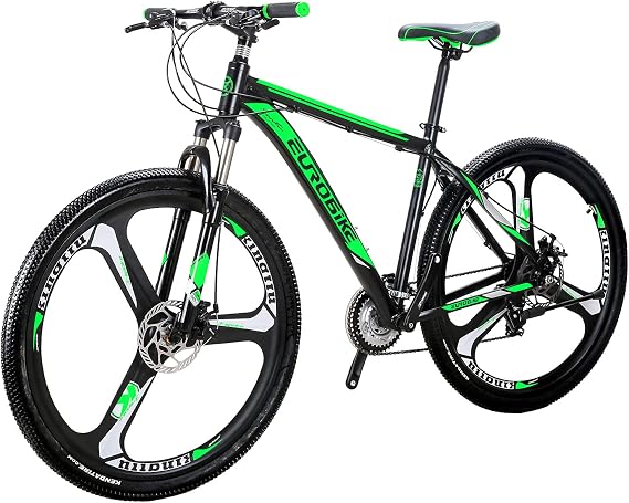 EUROBIKE Mens Mountain Bike, YH-X9 Mountain Bike 29 inch, 19 inch Aluminum Bikes for Men 29er, Mens Bicycle