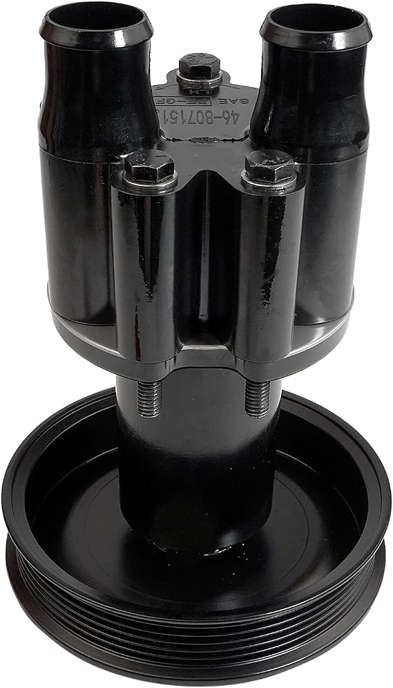 46-807151A9 Raw Sea Water Impeller Pump Replacement for 46-807151 A9 46-72774A86 Fit for Mercruiser Bravo 4.3L 5.0L 5.7L 6.2L 7.4L 8.2L with Serpentine Belt Pulley Sterndrive Engine
