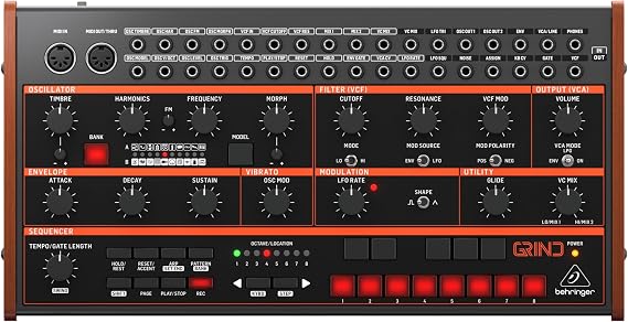 Behringer Grind Semi-modular Hybrid Multi-engine Synthesizer