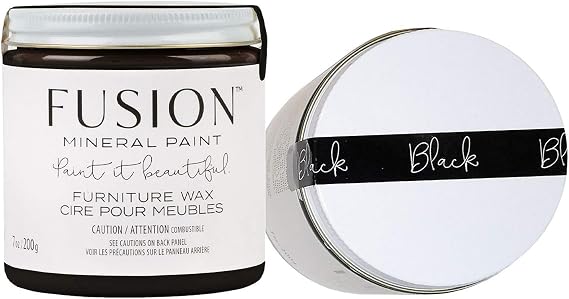 Fusion Mineral Paint Furniture Wax 200g (Black)