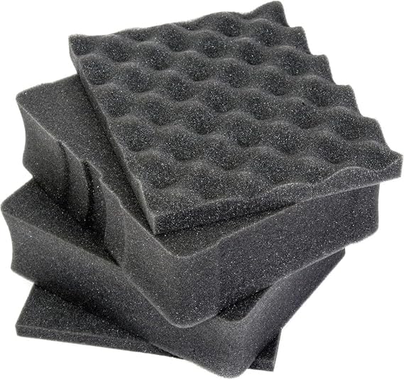 NANUK Multi-Layer Cubed Foam Insert Easy Customization for a Perfect Fit, Secure Hold and Optimal Protection for Valuables of Any Shape or Size (908)