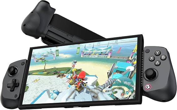 GameSir X5s スマホコントローラー Iphone、Android、PC、スイッチ/スイッチ2 幅広い互換性のゲームコントローラー Bluetooth5.3接続 174g軽量 高耐久ホールスティック ドリフト防止 213㎜伸縮タブレットコントローラ ABXYレイアウト交換可能、ジャイロセンサー搭載、TURBO連射機能、HD振動、約11時間稼働840mAh電池搭載ゲーミングコントローラー