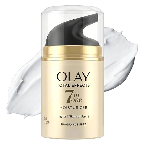 Olay Total Effects Face Moisturizer, Fragrance-Free, 1.7 fl oz