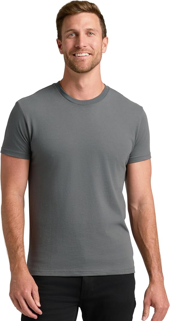 True Classic Mens T-Shirts Short Sleeve Crew Neck T Shirts for Man, Cotton Blend Plain Novelty Men's T-Shirts