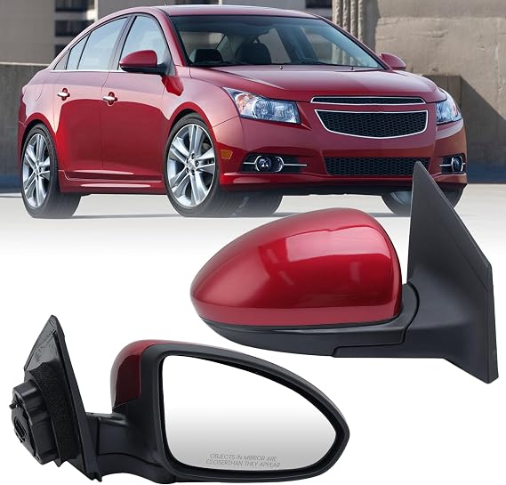 Right Passenger Side Mirror Compatible with Chevrolet Chevy Cruze 2011-2015