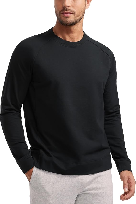CRZ YOGA French Terry Crewneck Sweatshirts