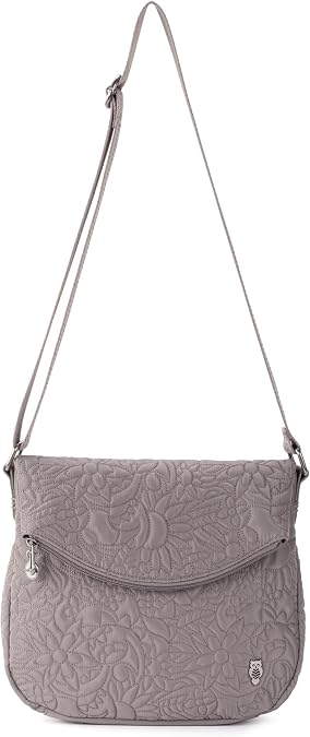 Sakroots Foldover Crossbody Purse - Women's Handbag For Everyday & Travel - Cross Body With Adjustable Shoulder Strap