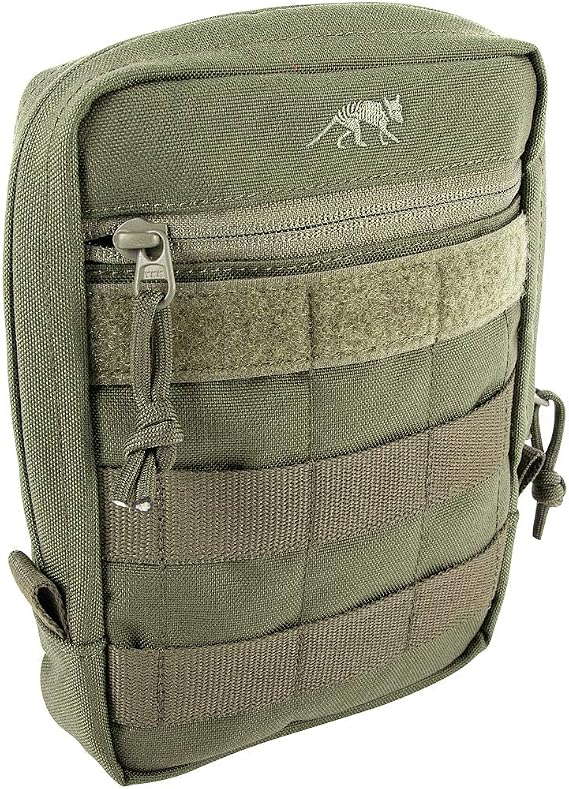 Tasmanian Tiger TT Tac Pouch 5 Rucksack Add-on Pack for Accessories EDC Molle Compatible incl. Rain Cover 20 x 15 x 5 cm