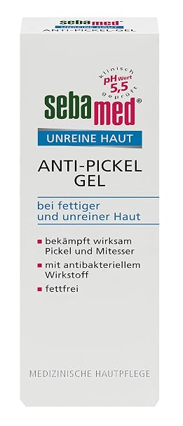 Sebamed Blemished skin anti-spot gel effectively combats pimples and blackheads and nourishes the skin at the same time