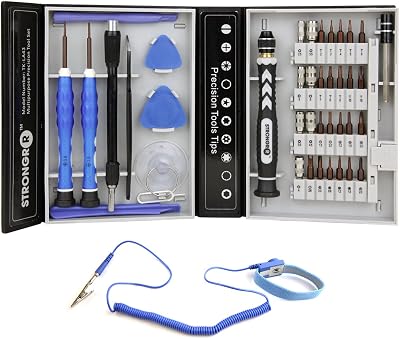 Tool Kit Multipurpose 41-Piece Precision Tool Kit for Android, iPhone, iPad, Tablet, Apple MacBook Pro, Desktop, Laptop, Notebook, Electronics Universal Disassembly Repair Tool Set