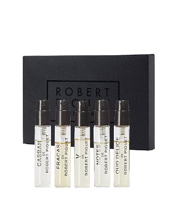 Robert Piguet L'Experience Piguet Discovery Set | Includes Fracas, Casbah, V, Oud Delice and Notes, 0.08 Fl Oz