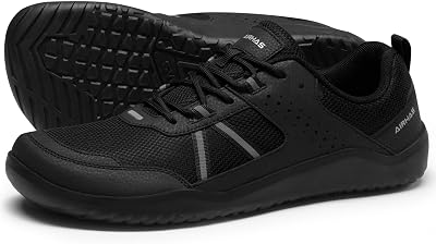 Mens Anatomical Toe Box Barefoot Shoes Zero Drop Breathable Gym Shoes for Men Minimalist Casual Shoes