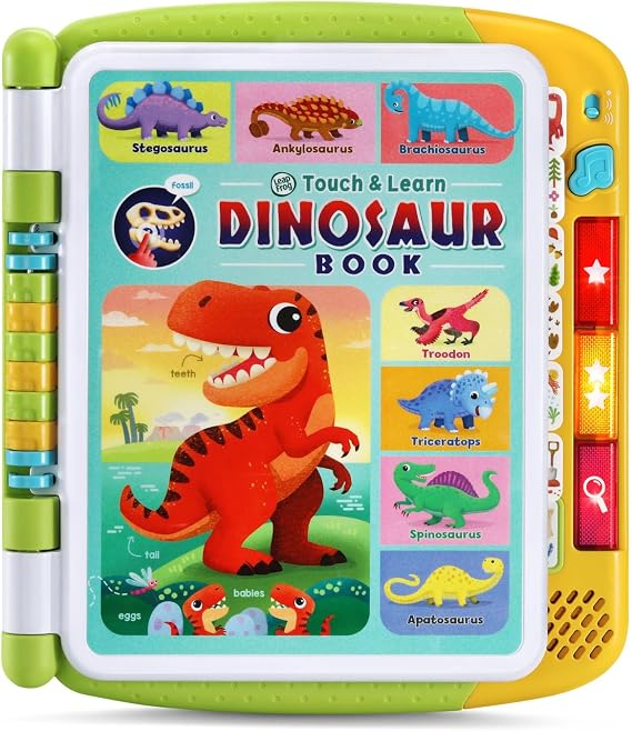 LeapFrog Touch and Learn Dinosaur Book